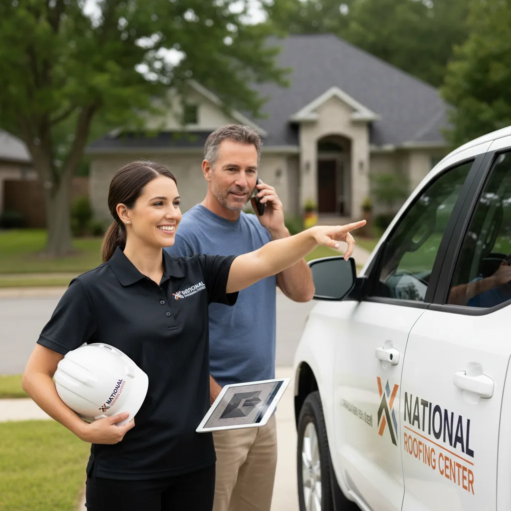 National Roofing Center customer support in Irma